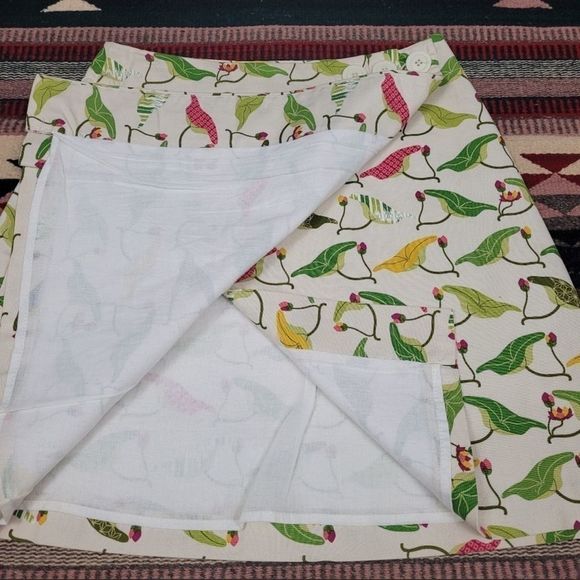 Anthropologie Atlantic Ivy 🍃 Wrap Skirt Size 4 - Picture 6 of 9
